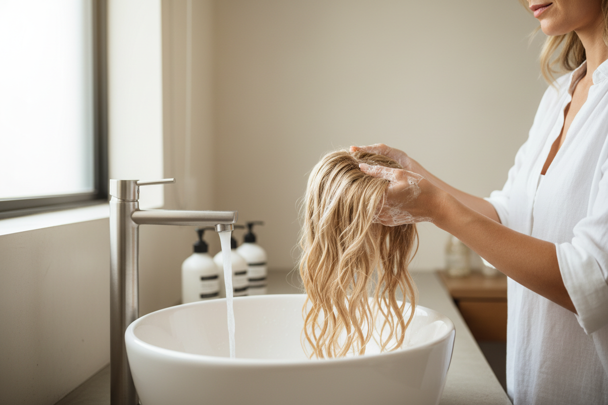 WASHING YOUR WIG