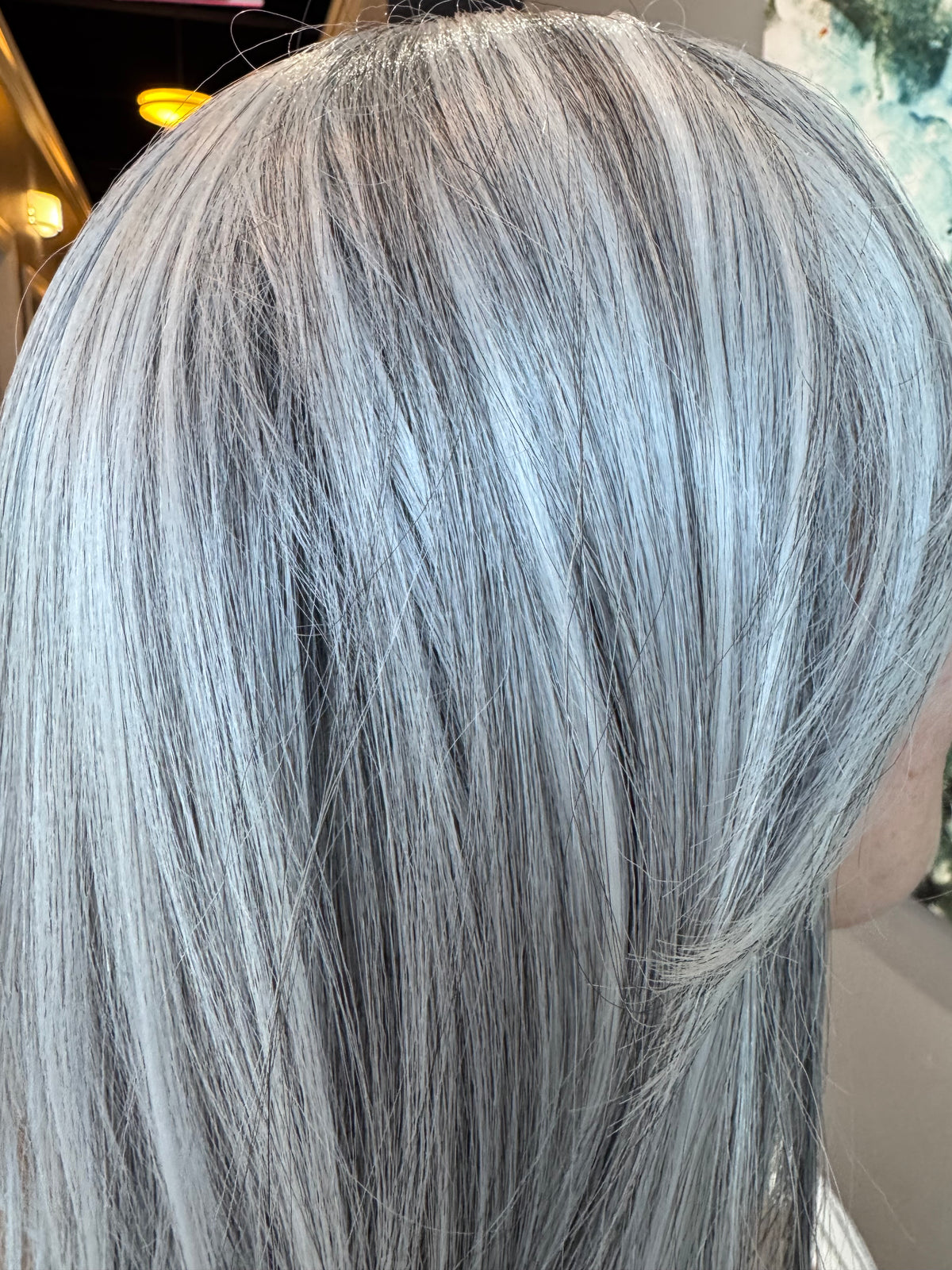 Silver Streak | 18" Synthetic Wig