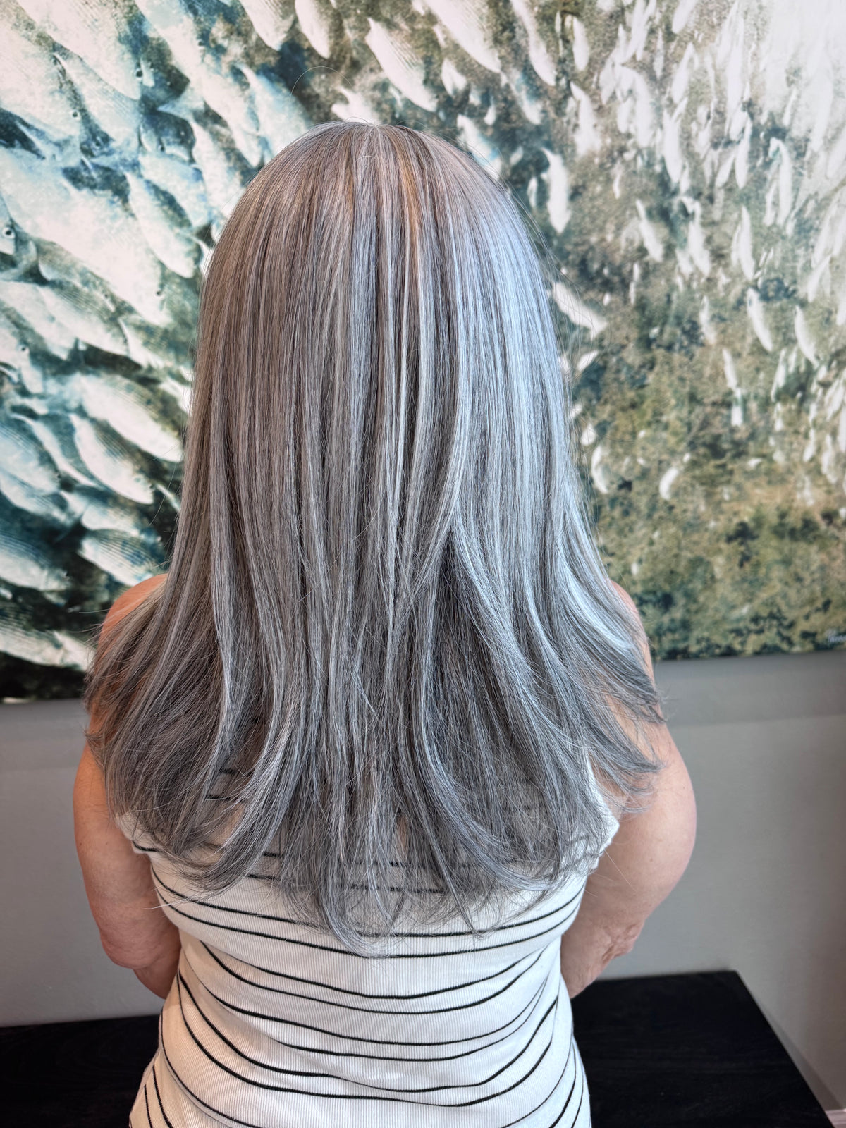 Silver Streak | 18" Synthetic Wig