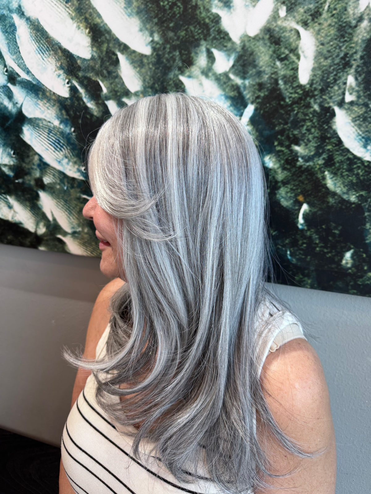 Silver Streak | 18" Synthetic Wig