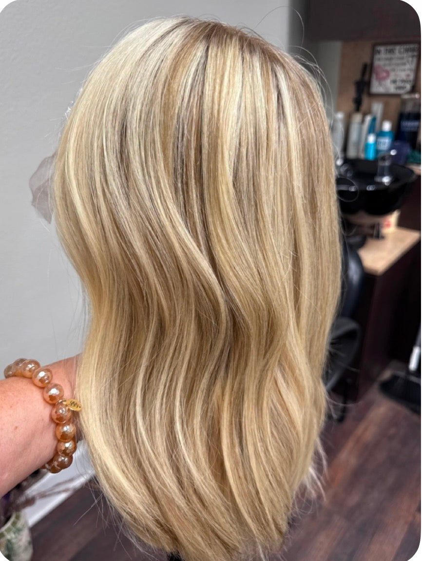 Pillow Talk™ Blonde | 14" Human Hair Wig
