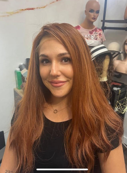 Worn styling
Sophisticated look with highlights