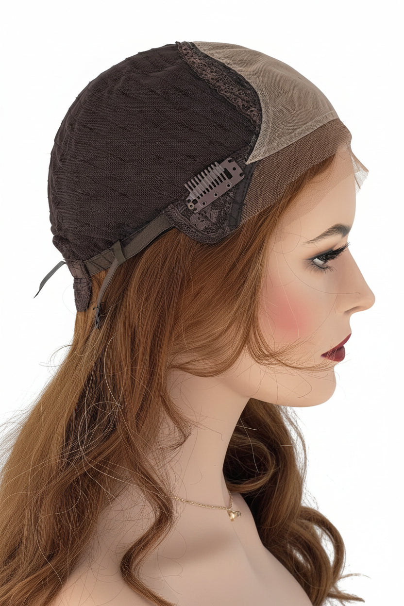 Autumn Fire wig cap construction - comfortable lace front"