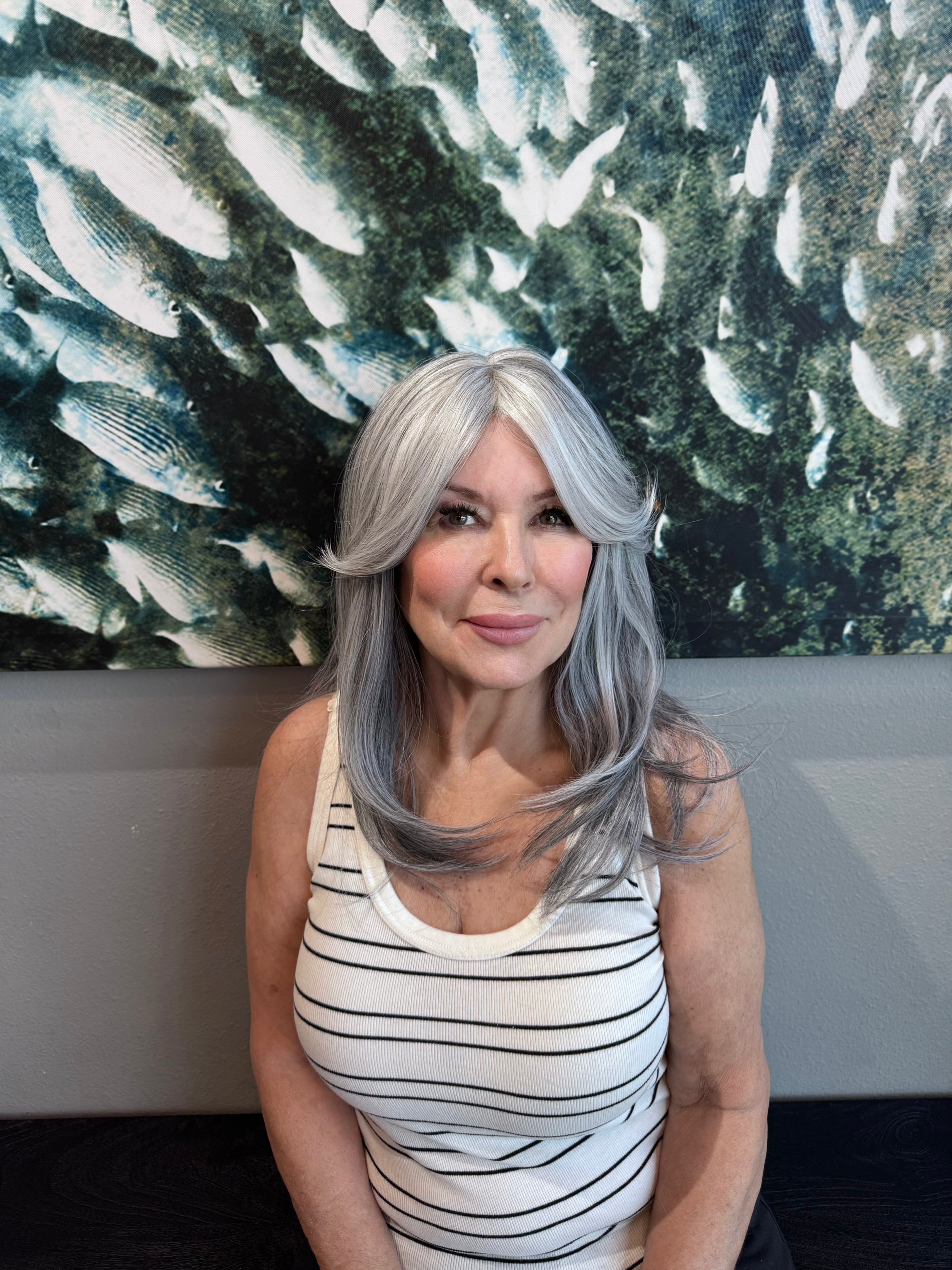 Silver Streak | 18" Synthetic Wig
