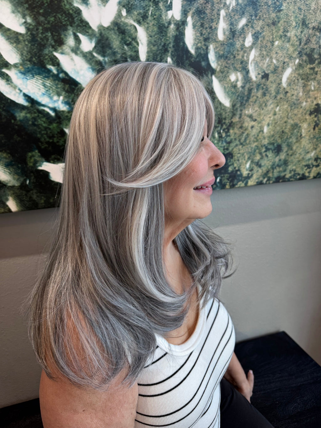 Silver Streak | 18" Synthetic Wig
