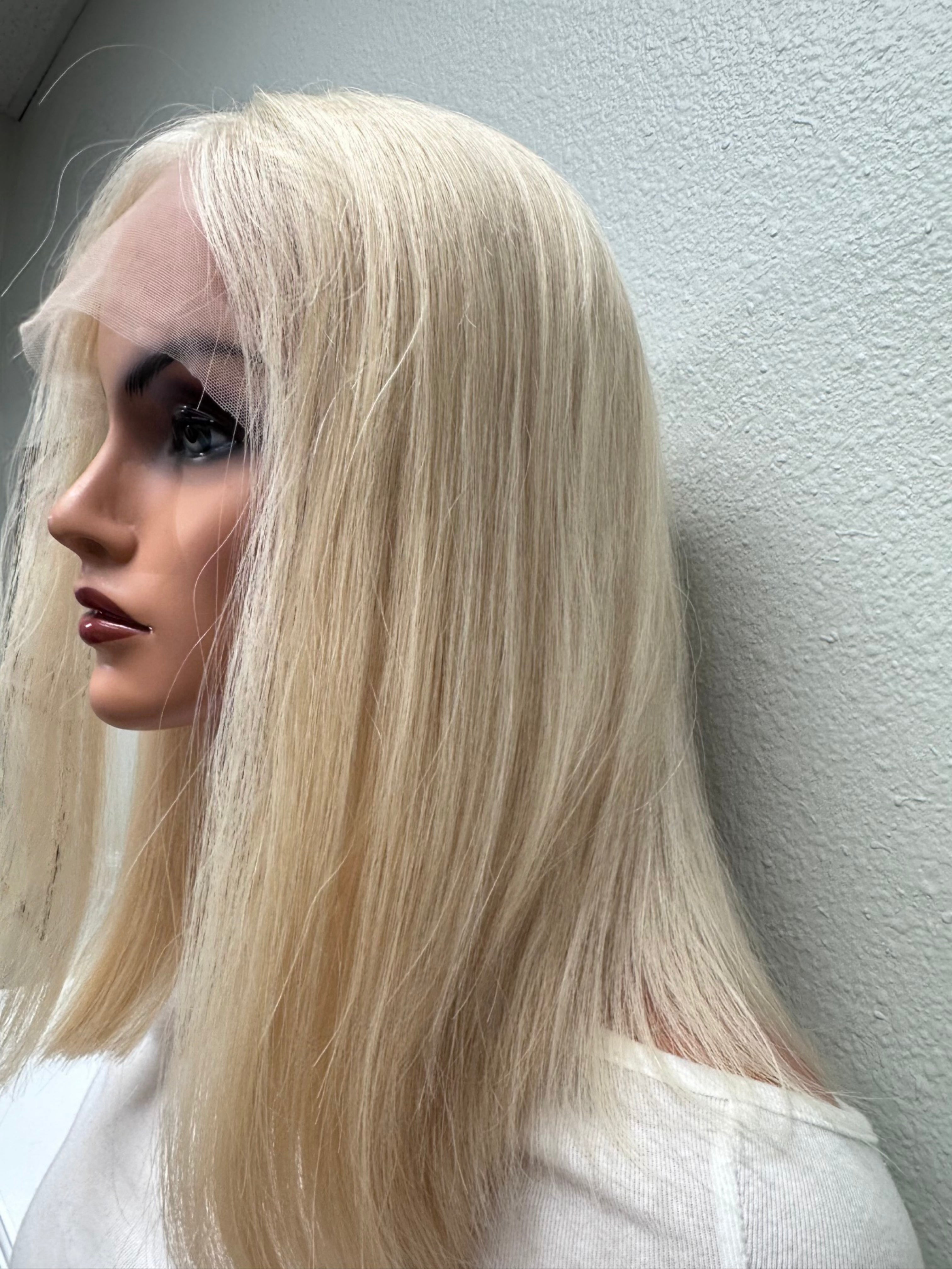 Pillow Talk™ Blonde | 14" Human Hair Wig