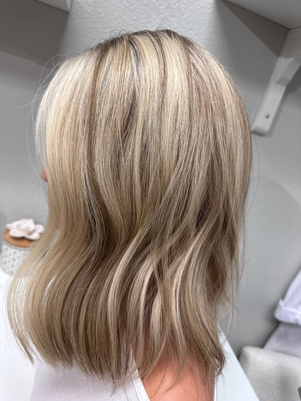 Pillow Talk™ Blonde | 14" Human Hair Wig