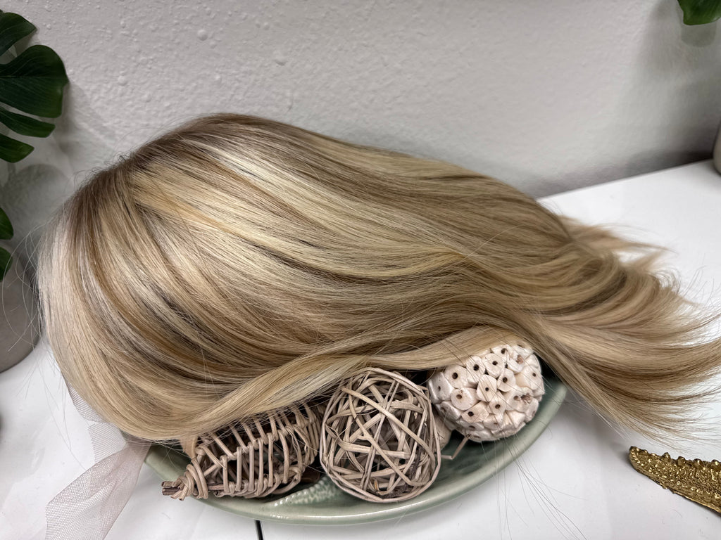 Pillow Talk™ Blonde | 14" Human Hair Wig