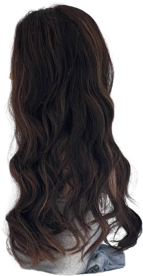 Side profile
Dimensional coloring and lace front