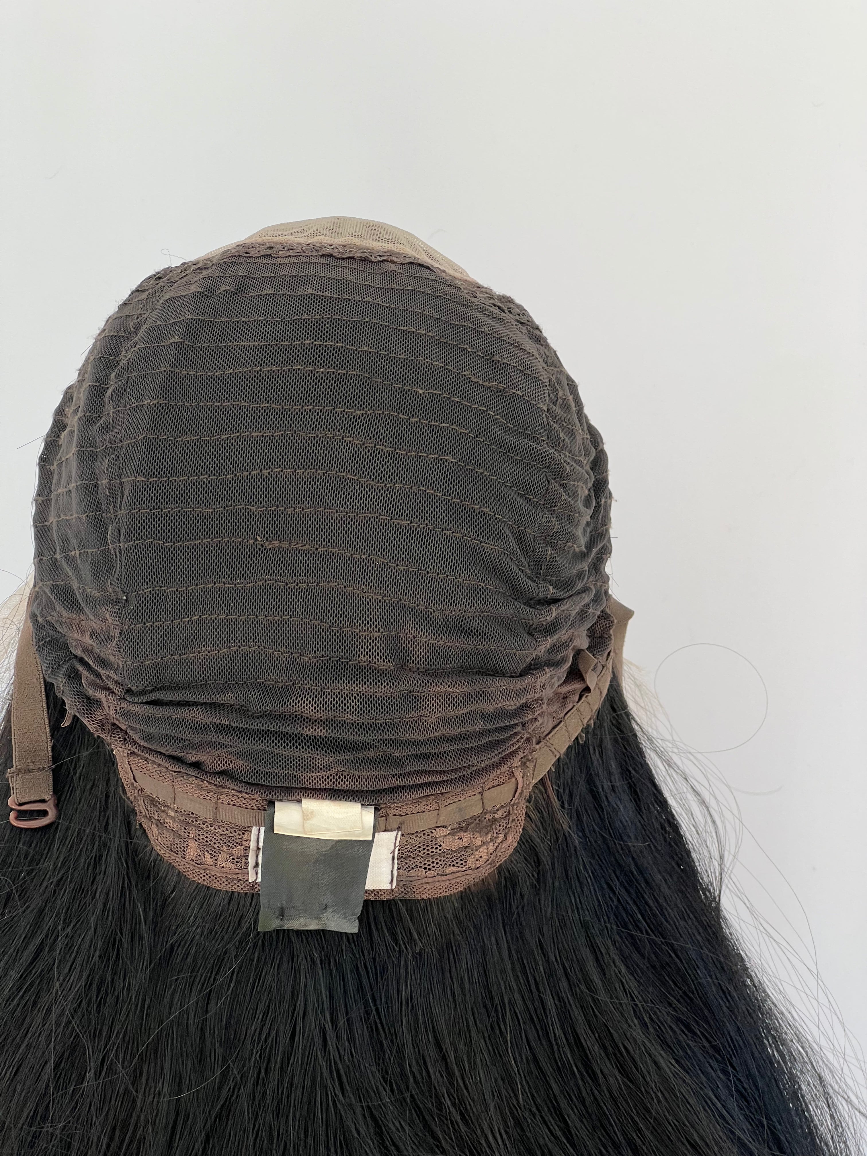 Black Velvet Human Hair Wig - 22" Premium Lace Front Open Box | Hair Loss