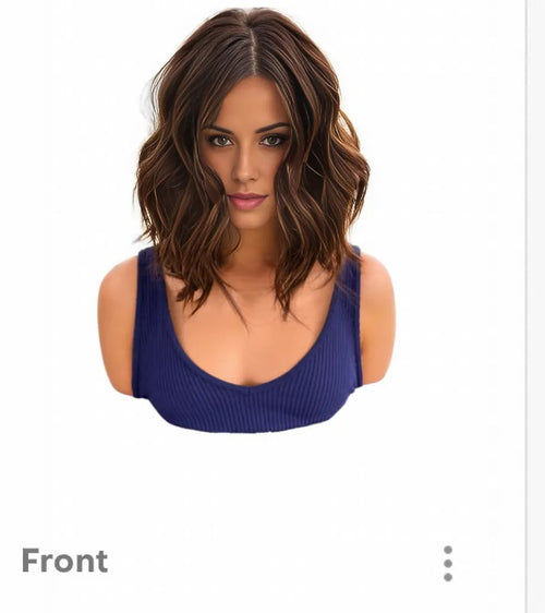 Cafe Kona Human Hair Wig - Premium Lace Front for Women | Hair Loss